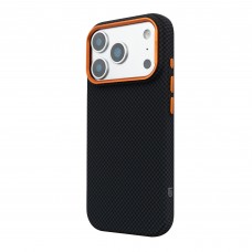 Чехол накладка ArmorStandart PC LikeCarbon2 SE MagCase для Apple iPhone 17 Pro Kevlar Black Orange (ARM89164) Чехол накладка ArmorStandart PC LikeCarbon2 SE MagCase для Apple iPhone 17 Pro Kevlar Black Orange (ARM89164)