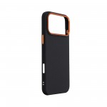 Чехол накладка ArmorStandart PC LikeCarbon2 SE MagCase для Apple iPhone 17 Pro Max Kevlar Black Orange (ARM89165)