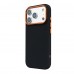 Чехол накладка ArmorStandart PC LikeCarbon2 SE MagCase для Apple iPhone 17 Pro Max Kevlar Black Orange (ARM89165)