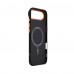 Чехол накладка ArmorStandart PC LikeCarbon2 SE MagCase для Apple iPhone 17 Air Kevlar Black Orange (ARM89166)