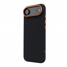 Чехол накладка ArmorStandart PC LikeCarbon2 SE MagCase для Apple iPhone 17 Air Kevlar Black Orange (ARM89166) Чехол накладка ArmorStandart PC LikeCarbon2 SE MagCase для Apple iPhone 17 Air Kevlar Black Orange (ARM89166)