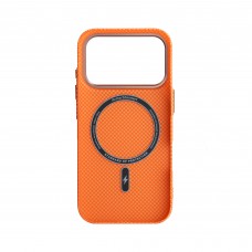Чехол накладка ArmorStandart PC LikeCarbon2 SE MagCase для Apple iPhone 17 Pro Kevlar Orange Rose Gold (ARM89168) Чехол накладка ArmorStandart PC LikeCarbon2 SE MagCase для Apple iPhone 17 Pro Kevlar Orange Rose Gold (ARM89168)