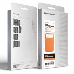 Чехол накладка ArmorStandart PC LikeCarbon2 SE MagCase для Apple iPhone 17 Pro Max Kevlar Orange Rose Gold (ARM89169)