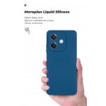Чехол накладка ArmorStandart TPU ICON для OPPO A3 4G / A3x 4G / A40m 4G Camera cover Dark Blue (ARM89238)