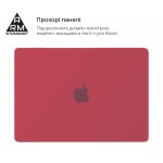 Чехол для ноутбука PC ArmorStandart Matte Shell для Apple MacBook Air 15.3 M4/M3/M2 (A3241/A3114/A2941) Red (ARM89332)