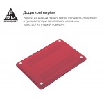 Чехол для ноутбука PC ArmorStandart Matte Shell для Apple MacBook Air 15.3 M4/M3/M2 (A3241/A3114/A2941) Red (ARM89332)