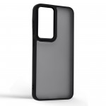 Чехол накладка ArmorStandart TPU Frame для Samsung S24 FE Black (ARM89366)