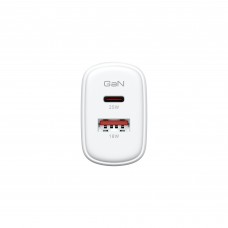 Сетевое зарядное устройство ArmorStandart AR-T252WEU PD 25W GaN 3A 1USB 1Type-C White (ARM89532)