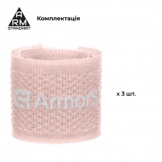 Органайзер для кабеля ArmorStandart Нейлон Stick Pack 3 шт. Pink Sand (ARM89597)