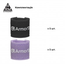 Органайзер для кабеля ArmorStandart Нейлон Stick Pack 10 шт. Sport (ARM89600)