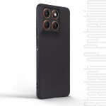 Чехол накладка TPU Armorstandart Matte Slim Fit для Motorola Edge 70 5G Camera cover Black (ARM89712)