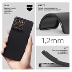 Чехол накладка TPU Armorstandart Matte Slim Fit для Motorola Edge 70 5G Camera cover Black (ARM89712)