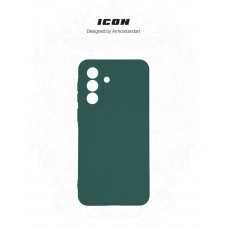 Чехол накладка ArmorStandart TPU ICON для Samsung A37 5G Camera cover Dark Green (ARM89809)
