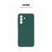 Чехол накладка ArmorStandart TPU ICON для Samsung A37 5G Camera cover Dark Green (ARM89809)