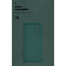 Чехол накладка ArmorStandart TPU ICON для Samsung A37 5G Camera cover Dark Green (ARM89809)