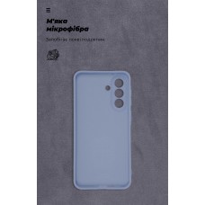 Чехол накладка ArmorStandart TPU ICON для Samsung A37 5G Camera cover Winter Blue (ARM89810)