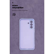 Чехол накладка ArmorStandart TPU ICON для Samsung A37 5G Camera cover Lavender (ARM89811)