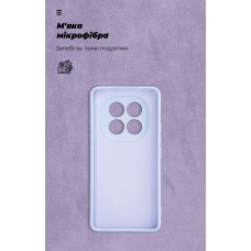 Чехол накладка ArmorStandart TPU ICON для Xiaomi Redmi Note 15 Pro 4G Camera cover Lavender (ARM89821)