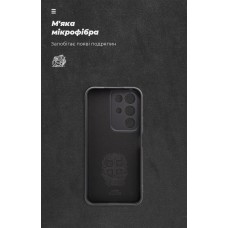 Чехол накладка ArmorStandart TPU ICON для Realme C85 4G Camera cover Black (ARM89915)
