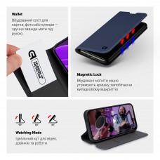Чехол книжка ArmorStandart PU OneFold Case для OPPO Reno15 F 5G / Reno15 FS 5G Dark Blue (ARM89974)