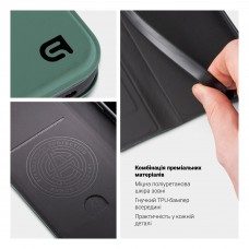 Чехол книжка ArmorStandart PU OneFold Case для Xiaomi Redmi Note 15 5G / Poco M8 5G Green (ARM89984)