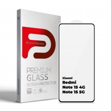 Защитное стекло ArmorStandart Edge Glue Curved для Xiaomi Redmi Note 15 4G / Note 15 5G (ARM90044)