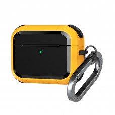 Чехол ArmorStandart TPU Panzer для кейса наушников Apple Airpods Pro 3 Yellow (ARM90047)