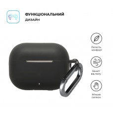 Чехол ArmorStandart TPU Hang для кейса наушников Huawei FreeBuds SE 4 Black (ARM90051)