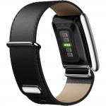 Ремешок ArmorStandart Leather Loop для Whoop 5.0 / MG Black with Siver (ARM90087)