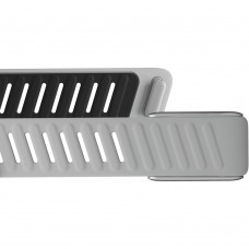 Ремешок ArmorStandart TPU Tech для Whoop 5.0 / MG Grey with Silver (ARM90097)