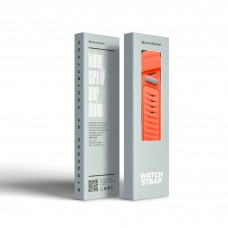 Ремешок ArmorStandart TPU Tech для Whoop 5.0 / MG Orange with Silver (ARM90099)