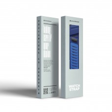 Ремешок ArmorStandart TPU Tech для Whoop 5.0 / MG Dark Blue with Black (ARM90100)