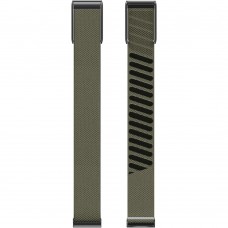 Ремешок ArmorStandart Nylon SuperKnit для Whoop 5.0 / MG Khaki with Silver (ARM90103)