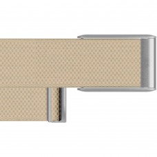 Ремешок ArmorStandart Nylon SuperKnit для Whoop 5.0 / MG Beige with Silver (ARM90105)