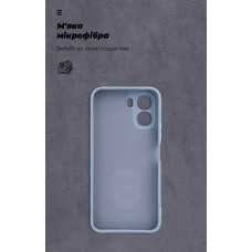 Чехол накладка ArmorStandart TPU ICON для OPPO A6K 4G / A6X 4G Camera cover Winter Blue (ARM90141)