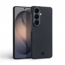 Чехол накладка ArmorStandart BlackIcon Aramid Twill MagCase для Samsung S26 Black (ARM90145)