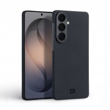 Чехол накладка ArmorStandart BlackIcon Aramid Twill MagCase для Samsung S26 Plus Black (ARM90146)