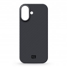 Чехол накладка ArmorStandart BlackIcon Aramid Twill MagCase для Apple iPhone 17 Black (ARM90148)