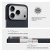 Чехол накладка ArmorStandart BlackIcon Aramid Twill MagCase для Apple iPhone 17 Pro Black (ARM90149)