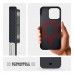 Чехол накладка ArmorStandart BlackIcon Aramid Twill MagCase для Apple iPhone 16 Pro Black (ARM90151)