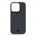 Чехол накладка ArmorStandart BlackIcon Aramid Twill MagCase для Apple iPhone 16 Pro Black (ARM90151)