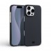 Чехол накладка ArmorStandart BlackIcon Aramid Twill MagCase для Apple iPhone 16 Pro Max Black (ARM90152)