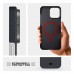 Чехол накладка ArmorStandart BlackIcon Aramid Twill MagCase для Apple iPhone 16 Pro Max Black (ARM90152)