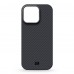 Чехол накладка ArmorStandart BlackIcon Aramid Twill MagCase для Apple iPhone 16 Pro Max Black (ARM90152)