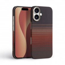 Чехол накладка ArmorStandart BlackIcon Kevlar MagCase для Apple iPhone 17 Sunset (ARM90153)