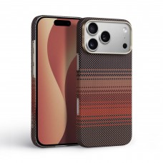 Чехол накладка ArmorStandart BlackIcon Kevlar MagCase для Apple iPhone 17 Pro Max Sunset (ARM90155)
