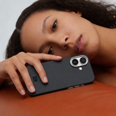 Чехол накладка ArmorStandart BlackIcon Aramid Plain MagCase для Apple iPhone 17 Black (ARM90159)
