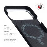 Чехол накладка ArmorStandart BlackIcon Aramid Plain MagCase для Apple iPhone 17 Pro Black (ARM90160) Чехол накладка ArmorStandart BlackIcon Aramid Plain MagCase для Apple iPhone 17 Pro Black (ARM90160)