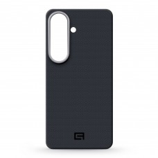 Чехол накладка ArmorStandart BlackIcon Aramid Plain MagCase для Samsung S25 Black (ARM90162)