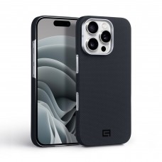 Чехол накладка ArmorStandart BlackIcon Aramid Plain MagCase для Apple iPhone 16 Pro Black (ARM90169)